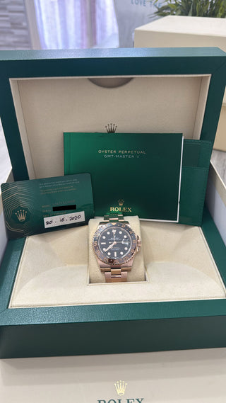 Patek Philippe Nautilus 5712/A1 001 + 2x Rolex GMT master II oro rosa (pacchetto 3 orologi)